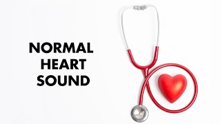 Normal Heart Sounds  MEDZCOOL [upl. by Marfe]