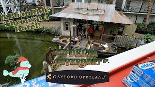 Gaylord Opryland Hotel  Nashville Tennessee Vlog  Delta River Boat Ride [upl. by Haleeuqa82]