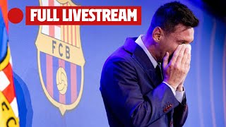 LEO MESSIS FAREWELL PRESS CONFERENCE from CAMP NOU FULL LIVESTREAM [upl. by Esther]