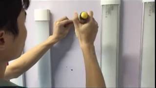 Everbright Lighting  How to Install LED Batten Lights [upl. by Jerrilyn884]