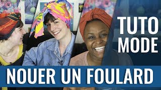 4 FAÇONS DE PORTER LE FOULARD [upl. by Gamali]