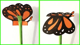 INCREIBLE MARIPOSA VOLADORA DE PAPEL  LUNA MIA DIY [upl. by Lovato]