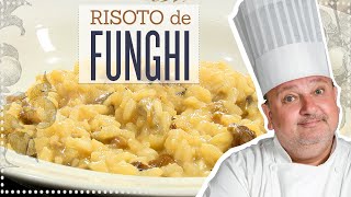 RISOTO DE FUNGHI PORCINI com a Rosângela  ERICK JACQUIN [upl. by Aicilet387]