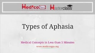 Aphasia or Speech Disorders  Types amp Causes [upl. by Efthim]