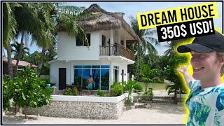 The Dream BEACH FRONT House 350 USD Monthly  Cebu Philippines [upl. by Mairim]