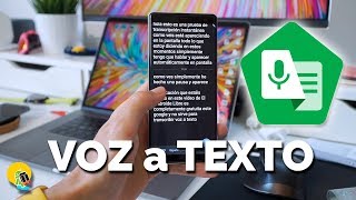 TRANSCRIBE cualquier audio de VOZ a TEXTO con estas Apps [upl. by Nelleeus667]