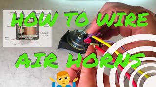 How To Wire Up amp Install Your Air Horn Kit [upl. by Florie]