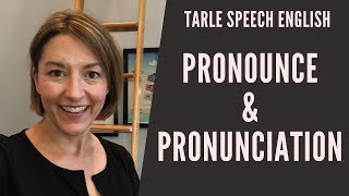 How to Pronounce PRONOUNCE amp PRONUNCIATION  American English Pronunciation Lesson learnenglish [upl. by Fishbein354]