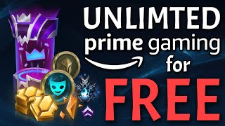 Unlimited Prime Gaming Rewards for FREE RP skin and more [upl. by Emyle260]