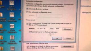 Changing Proxy Settings Windows 7 [upl. by Odnumde706]