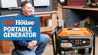 How to Wire a Portable Generator  Ask This Old House [upl. by Colpin]