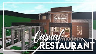 Welcome to Bloxburg Casual Modern Restaurant [upl. by Romano]