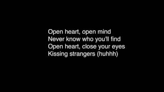 DNCE  Kissing Strangers ft Nicki Minaj Lyrics [upl. by Keating411]