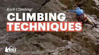 Rock Climbing Climbing Techniques [upl. by Germaun]