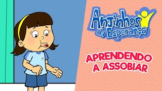 Aprendendo a assobiar  Anjinhos da Esperança [upl. by Ahserak]