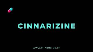 How to pronounce Cinnarizine [upl. by Nevet]