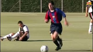 Lionel Messi ● Age 16 Rare Skills Goals amp Dribbles La Masia HD [upl. by Purpura27]