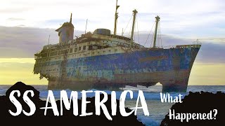 SS America What Happened to Americas Forgotten Flagship Original Version [upl. by Itra]