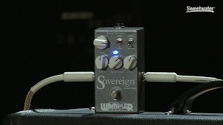 Wampler Sovereign Distortion Pedal Demo by Sweetwater [upl. by Dahaf]