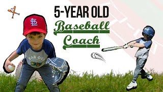 Learn How to Play Baseball and TBall for Kids Beginners Baseball Lesson from Dominic the Reporter [upl. by Cam959]