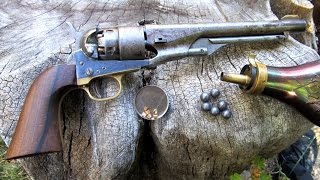 Loading the 1860 Army Revolver [upl. by Hook]