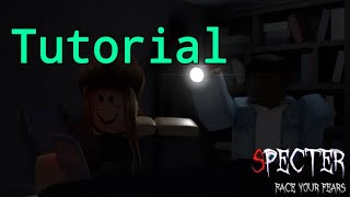 Roblox Specter Tutorial [upl. by Rellek]