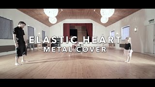 Sia  Elastic Heart Karaoke SLOWER Acoustic Piano Instrumental Cover Lyrics [upl. by Hahnke]