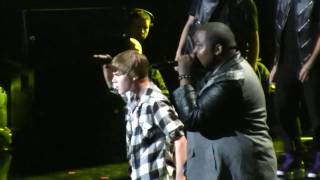 Justin Bieber  the NYC Jingle Ball quotEenie Meeniequot HD Live on December 10th 2010 [upl. by Suiramaj]