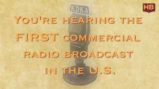 Nov 2 1920 First Commercial Radio Broadcast in the US [upl. by Roath]