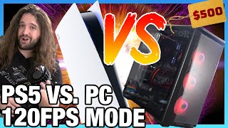 PlayStation 5 120FPS Mode vs PC 120FPS Benchmarks amp Graphics Quality Comparison [upl. by Eelana]