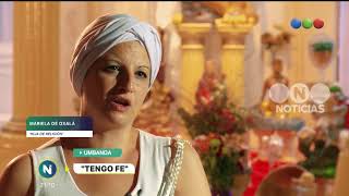 Cómo es la religión Umbanda  Telefe Noticias [upl. by Anenahs]