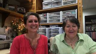 Flosstube Broadcast 6 Country Stitchers TAKE A HOLIDAY and PLAN ANOTHER [upl. by Holey]