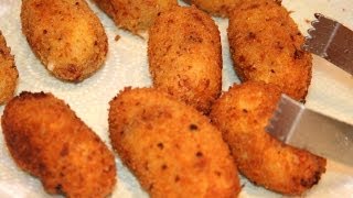 Croquetas de jamón ibérico [upl. by Winnick262]