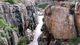 Great View at Bourkes Luck Potholes Blyde River Canyon South Africa [upl. by Eenimod]