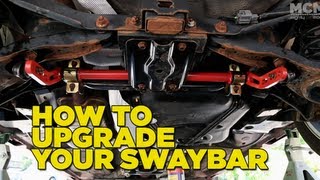 How to Upgrade your Sway Bar [upl. by Sirromal]