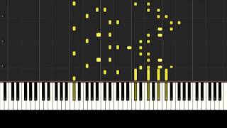 Hungarian Rhapsody No2 Friska Piano Tutorial Synthesia [upl. by Milla925]