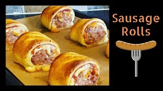 The most amazing sausage rolls recipe  Cook with me [upl. by Wilek]