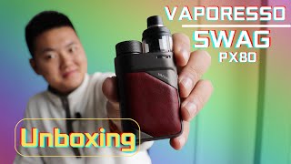 Vaporesso Swag PX80 UnboxingampReview [upl. by Trumann674]