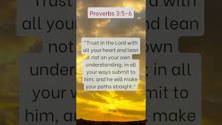 ♱ Proverbs 356 NIV ♱ [upl. by Aihsela]