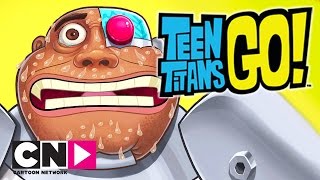 Teen Titans Go  Meat Battle  Cartoon Network [upl. by Bellew]