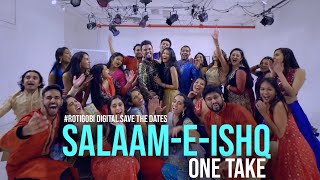 SALAAMEISHQ  ONE TAKE  ROHIT amp AALIYA WEDDING ANNOUNCEMENT  DANCE  ChOREOGRAPHY  BOLLYWOOD [upl. by Otreblaug]