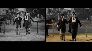 Stan amp Ollie  Way Out West Dance  Shot by Shot Comparison [upl. by Mencher117]