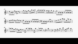 quotMedley Merengueroquot Paritura Saxofón Alto [upl. by Ahsinert385]