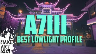 SONY A7III BEST LOWLIGHT SETTINGS [upl. by Alley]