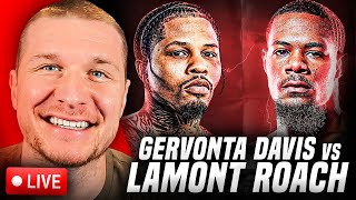 GERVONTA quotTANKquot DAVIS vs LAMONT ROACH LIVESTREAM WATCH PARTY The WADE Concept [upl. by Uaerraj156]