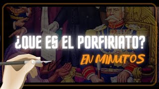 EL PORFIRIATO en minutos [upl. by Egrog]