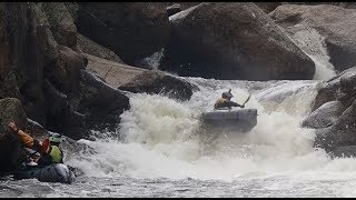 Class V Packrafting Colorados Greatest Wilderness run on Los Pinos River [upl. by Bedad523]