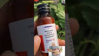 Mefenamic Acid and Paracetamol Suspension  Meffal P Syrup Uses in Hindi [upl. by Adnarym771]