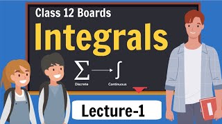 Integrals Class 12 Maths  Basics of Integration  Chapter 7 of NCERT  Lecture 1 [upl. by Eirrek660]