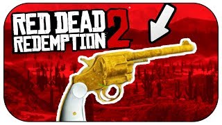 Red Dead Redemption 2  How to Get the Golden Revolver EASY [upl. by Aridatha]